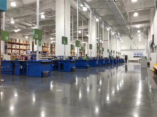 成都商場固化地坪施工工程案例